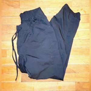 SCRUB STAR CUFFED ANKLE PANTS: LARGE